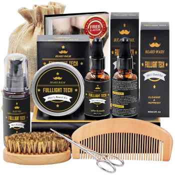 FULLLIGHT TECH Beard Kit for Men Grooming and Care