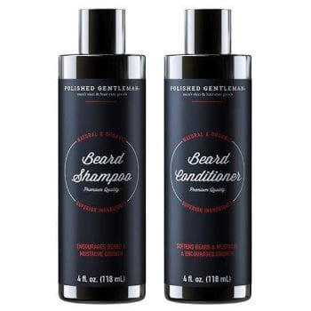 Polished Gentleman Beard Growth Shampoo and Conditioner Set